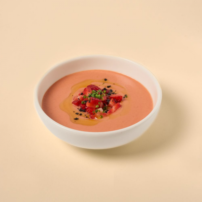 Salmorejo de fresón