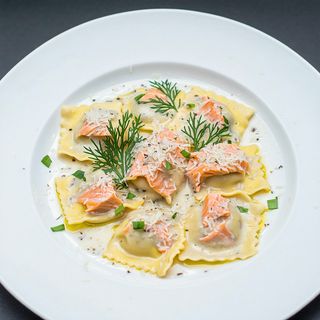 Raviolis Au Saumon