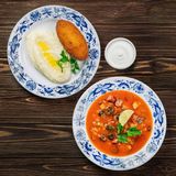 Мама спокійна: пюре, котлета по-київськи та солянка