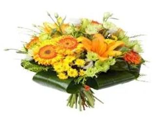 Bouquet misto grande colore giallo