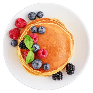 Pancake De Dulce De Leche Y Frutos Rojos