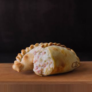 Empanada de Champiñones, Bacon y Queso