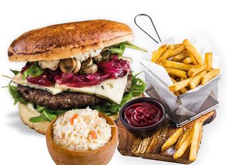 Zestaw Blue Chezzy Burger