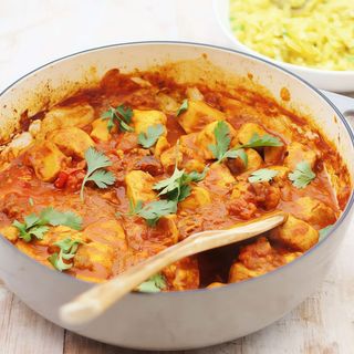 Pollo rogan josh