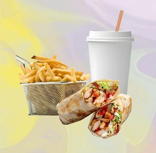 Комбо Шаурма/ Shawarma/ cartofi pai/ Băut. răc.