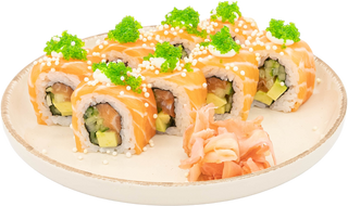 Special salmon roll