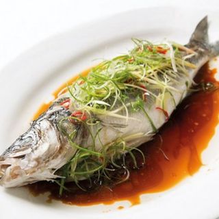 Branzino al vapore 清蒸海鲈鱼
