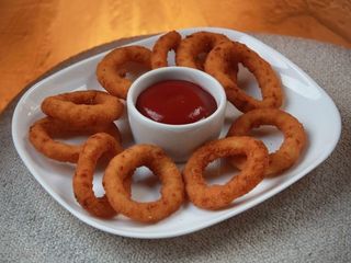 Кільця цибулині в клярі (150g)