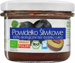 POWIDEŁKO ŚLIWKOWE BEZ CUKRU BIO 180 g - BIO FOOD