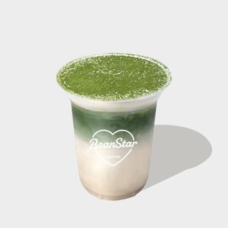 Matcha uji Cream Latte
