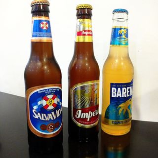 Salva vida. Barena imperial cervezas hondureñas