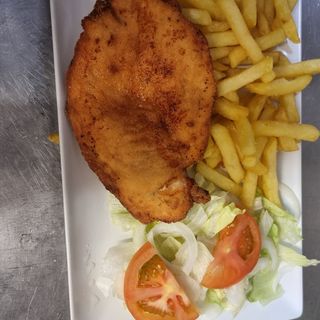Milanesa de pollo 