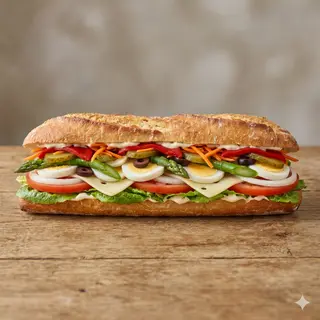 Bocata Vegetal Mix