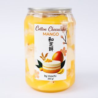 Mango cotton cheesecake