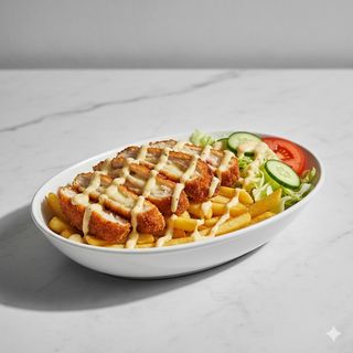 Kapsalon de cordon Bleu (PEQUEÑA)