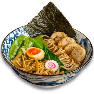 Grilled chicken ramen