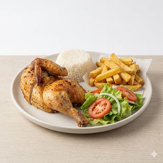 1/2 Pollo A La Brasa
