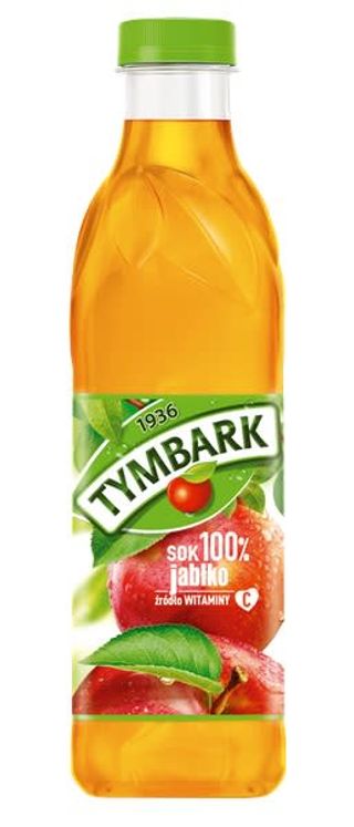 Sok jabłkowy 100% Tymbark. 1л
