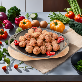 Chifteluțe de dovlecel cu brânză - 4 portii