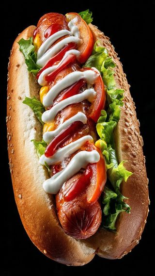Sandwich Hot-dog Royal