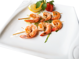 59. Spiedini di gamberi - 4 pezzi