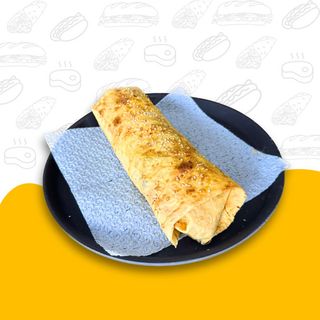 Запечённая шаурма с сыром