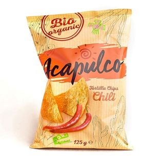 Nachosy O Smaku Chili Bio 125 G