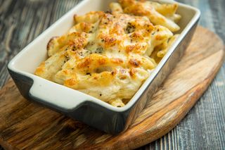 Penne gratinate