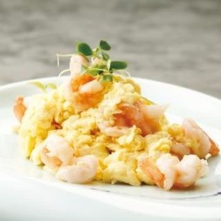 34. Huevos Revueltos Con Gambas