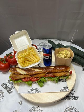 Leo index + pomfrit + Dubai knedle + pepsi 0,33