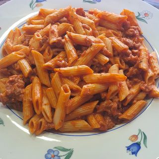 Macarrones boloñesa 