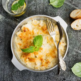 Gratin fricassée de Poisson