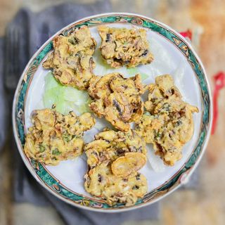 10. Champiñones Pakora