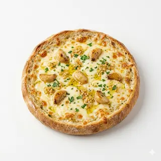 Pizza Pan De Ajo, Mediana