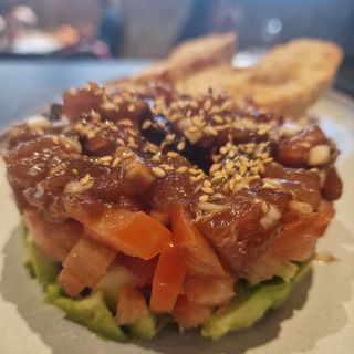 El tartar de tonyina