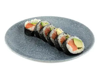 Futomaki z łososiem