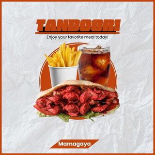 Combo : Tandoori + Frites +Boisson