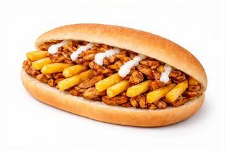Frytokebab w bułce