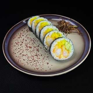 Futomaki krewetki w panko