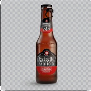 Botellin estrella Galicia (250 cl)