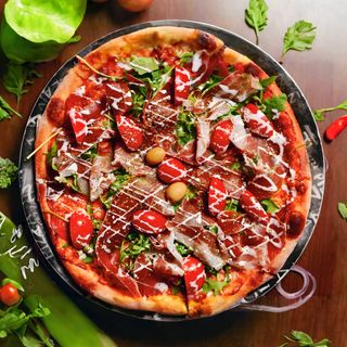 Pizza Gatto (33cm) + Coca-Cola