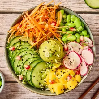 Tropical Veggie Poke