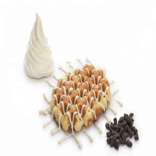 Gofre chocolate blanco