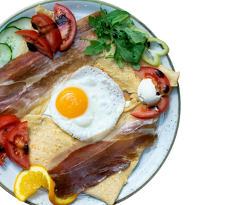 Goveđa pršuta kajmak palačinka