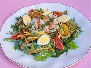 Олів'є з індичкою та креветками (280g)