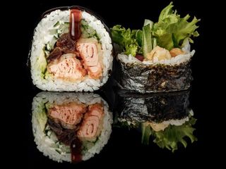 Futo tempura z łososiem (6 szt.) (280g)