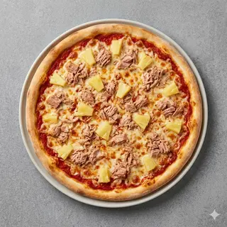 Pizza Atún Y Piña