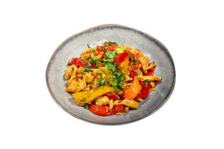 Tigaie picanta pui/ porc