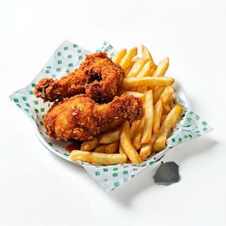 3pcs of Chicken, Fries and 33oml Soda