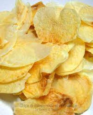 Patate chips cacio e pepe